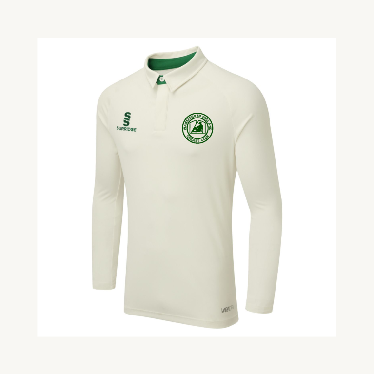 Ergo Long Sleeve Cricket Shirt Green