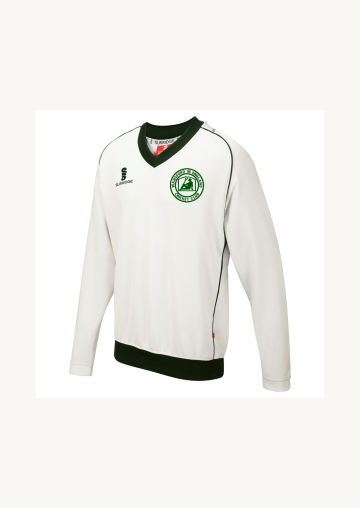 Curve Long Sleeve Sweater Green Trim